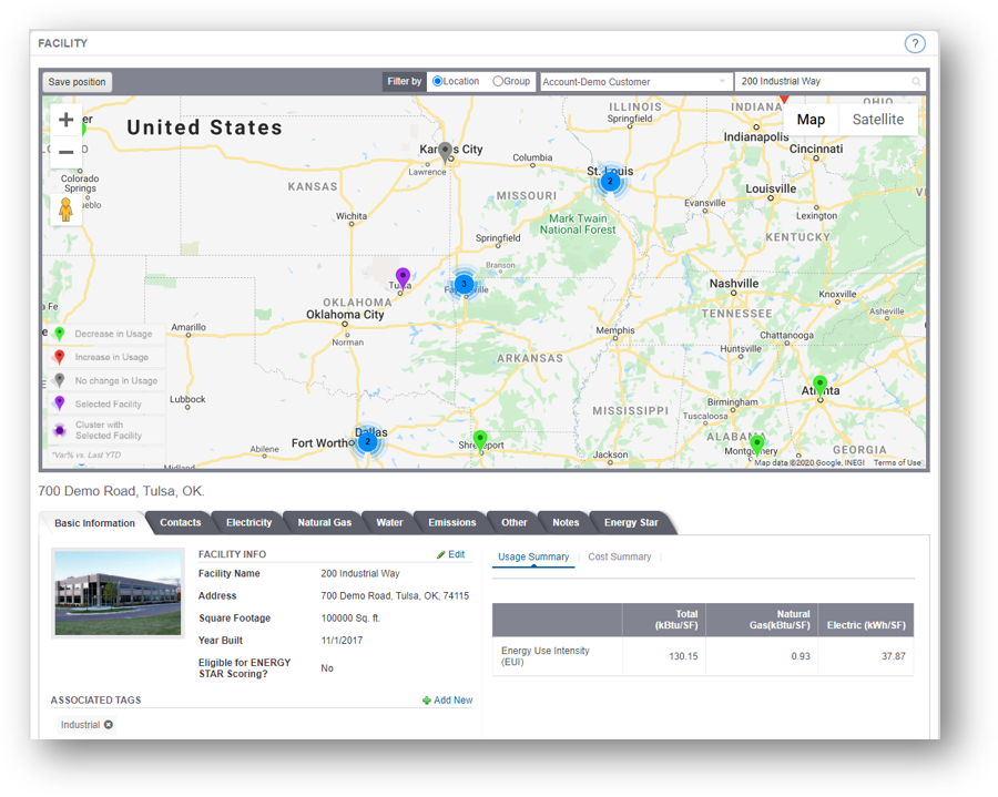 screenshot of Energy Intelligence Suite